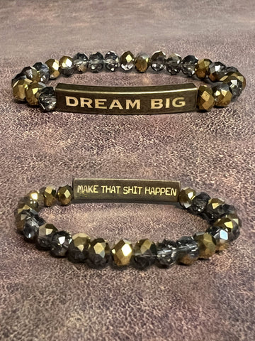 Inspiration Bracelets-Dream Big