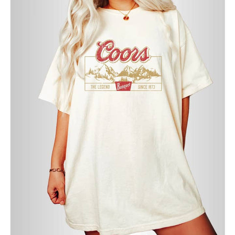 Coors the Legend Cowboy Graphic Tee