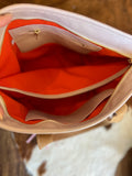 Leather Tote Bag Rose